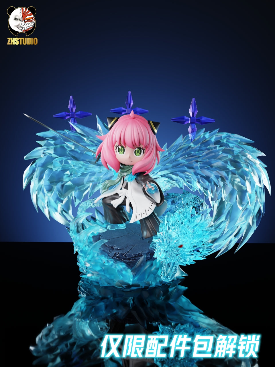 Spy x Family ZH Studio Anya Cos Hitsugaya Toushirou Resin Statue