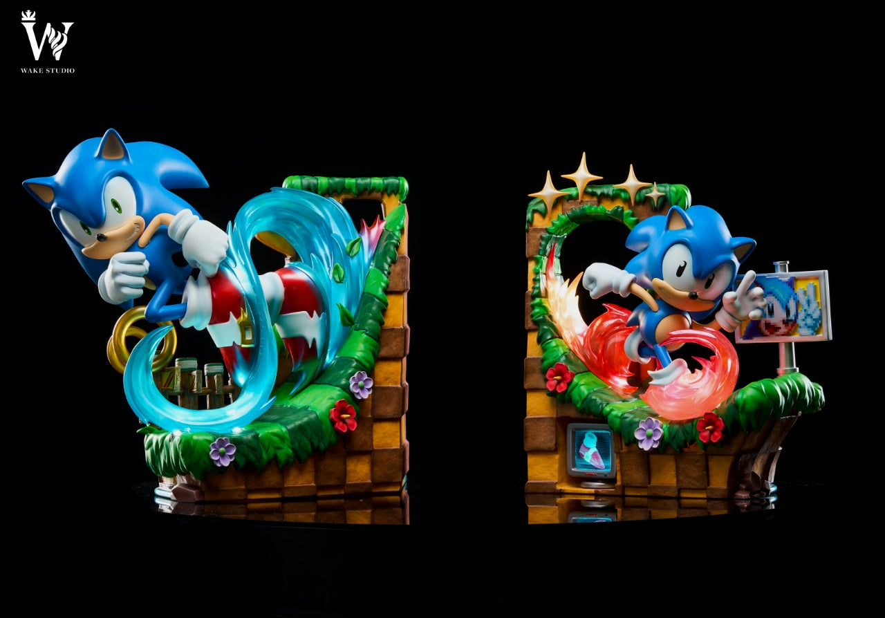 Sonic Wake Studio Sonic The Hedgehog – ClubHouse Statues