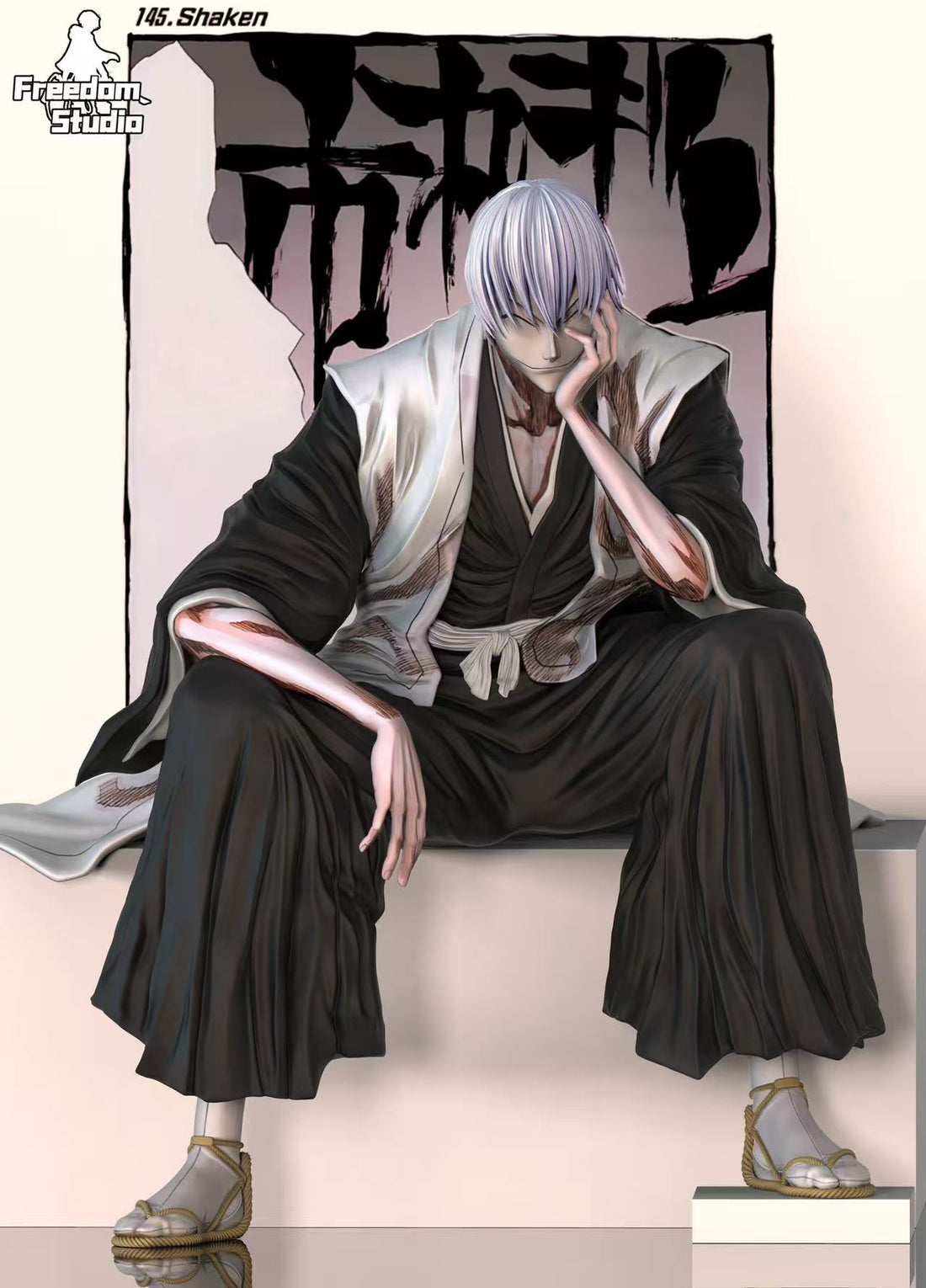 Bleach Freedom Studio Ichimaru Gin Resin Statue