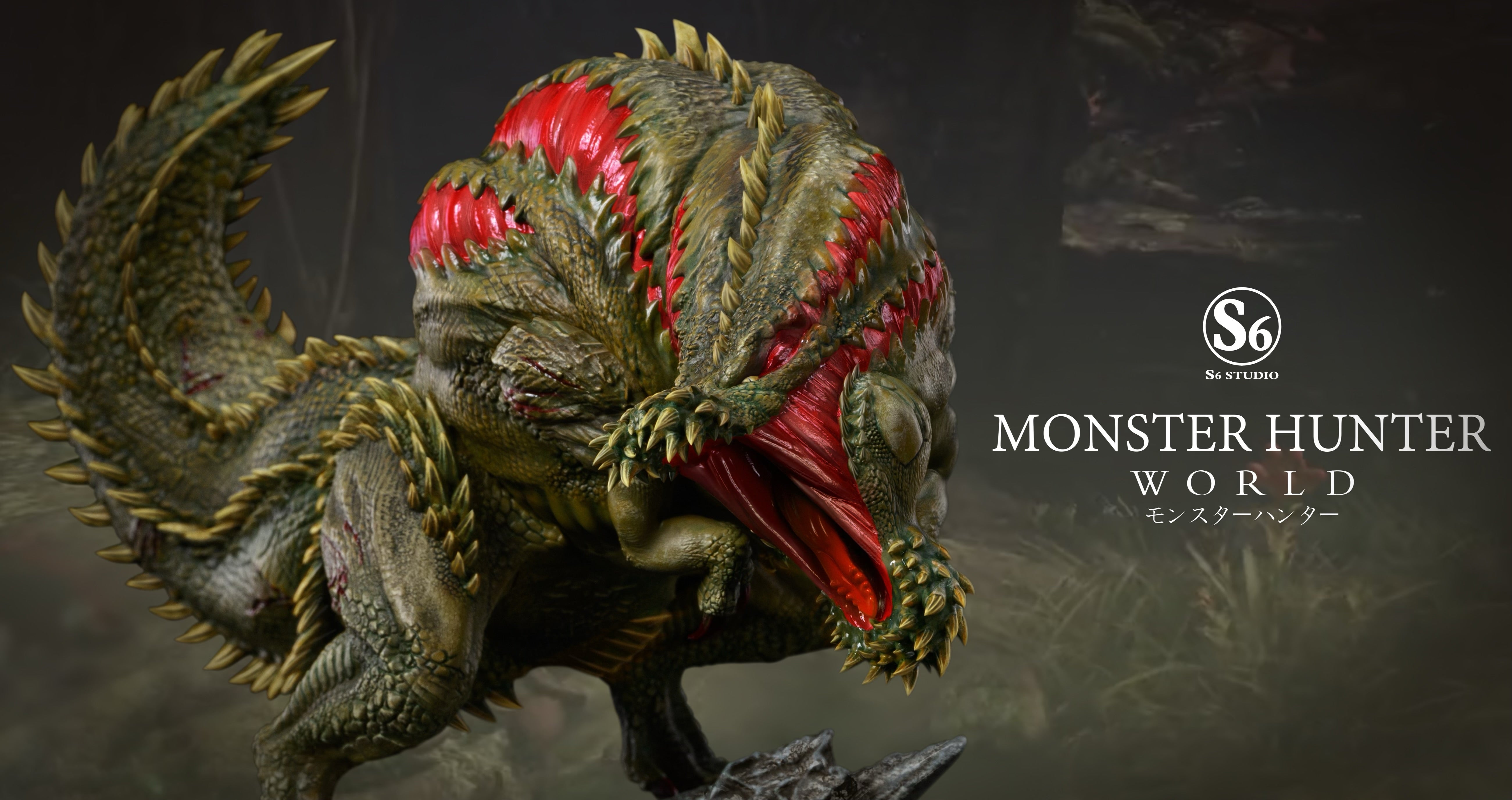 s-6 studio ディノバルド Monster Hunter S6 Studio Dinosaurs – ClubHouse Statues