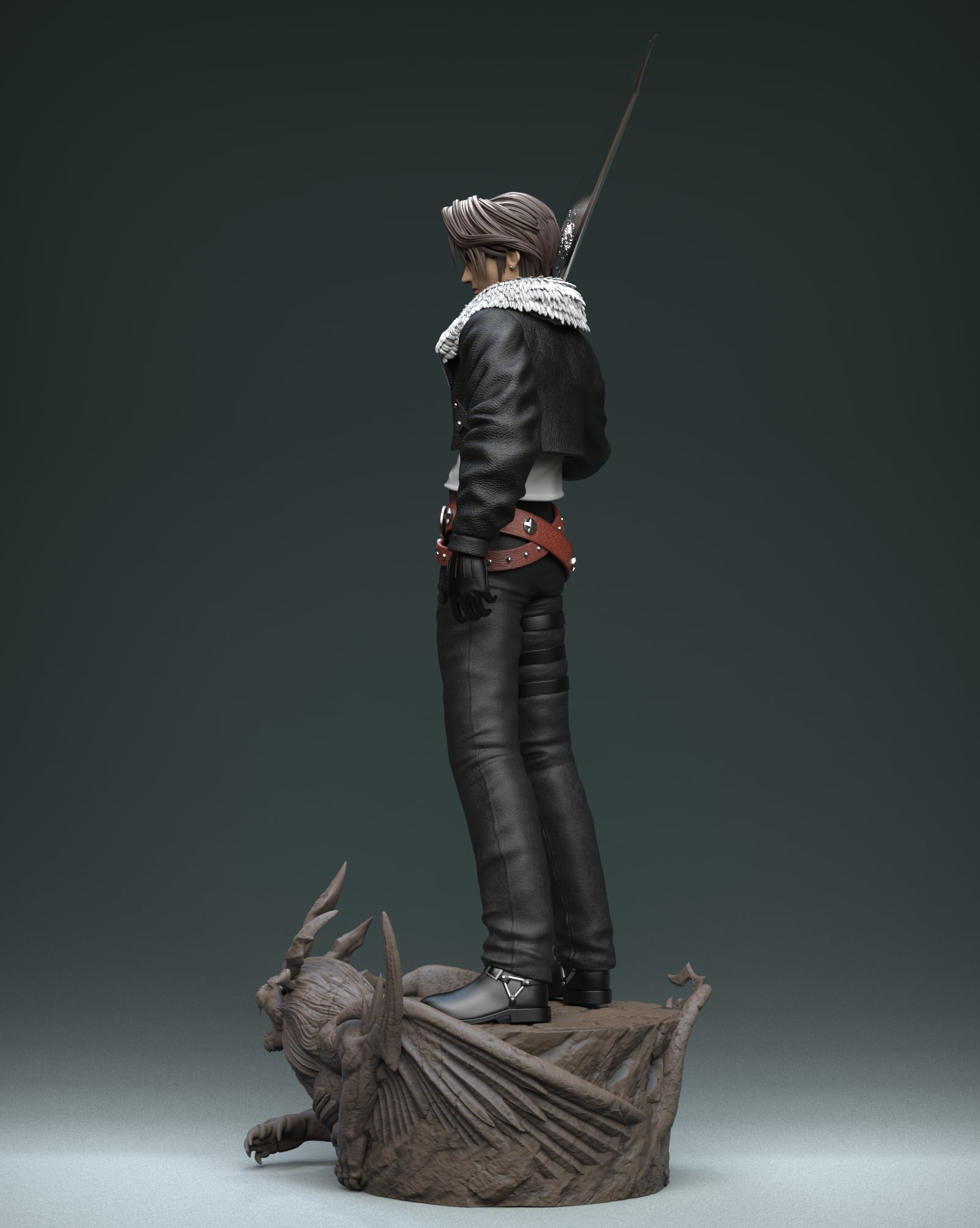 Final Fantasy VIII Solar Studio Squall Leonhart – ClubHouse Statues Final Fantasy VIII Solar Studio Squall Leonhart – ClubHouse Statues
