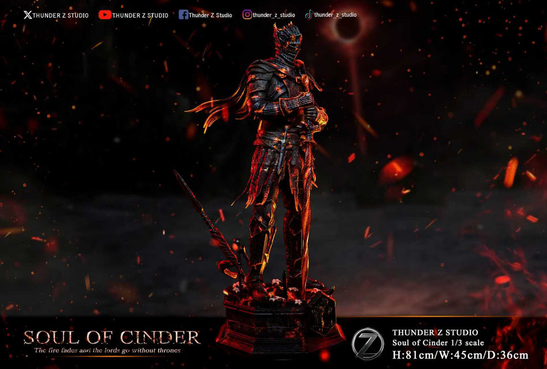 Dark Souls Thunder Z Studio Lord of Cinder Resin Statue
