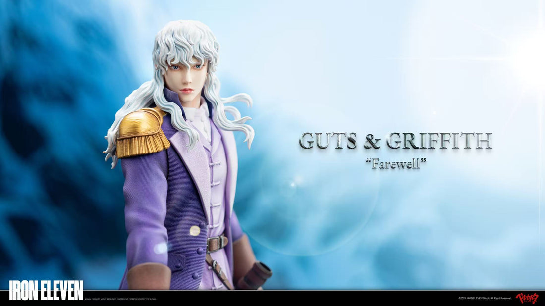 Berserk Iron Eleven Studio Guts x Griffith Resin Statue