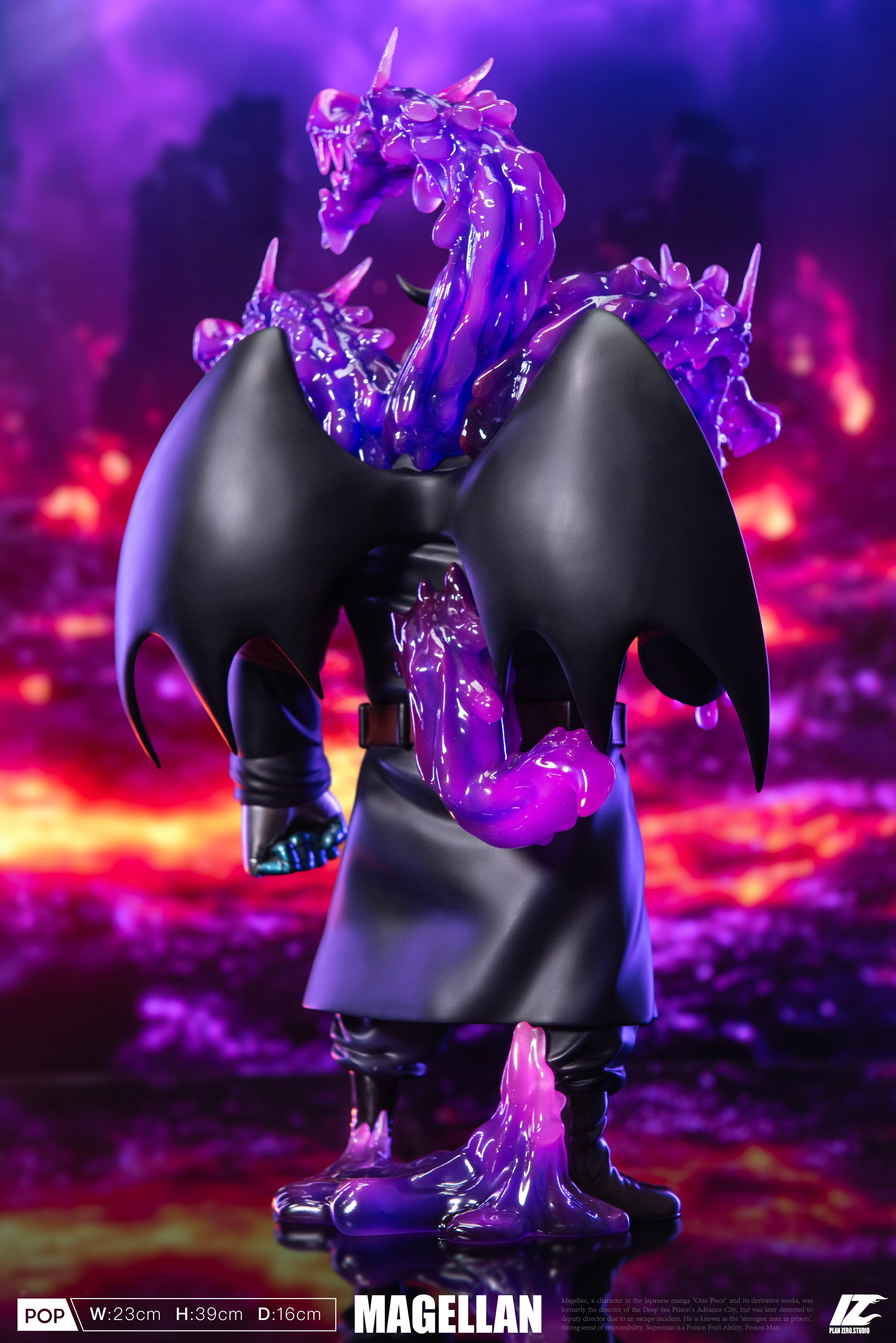 One Piece PZ Studio Magellan Resin Statue – ClubHouse Statues