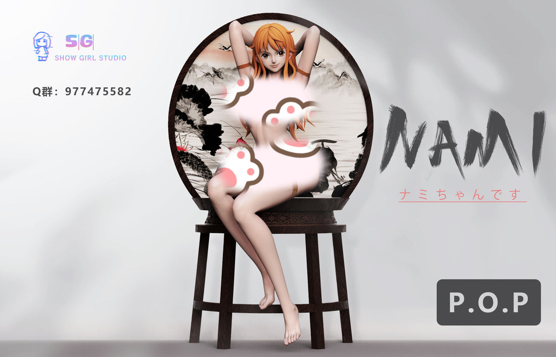 One Piece Show Girl Studio Nami Chinese Style Cheongsam Resin Statue