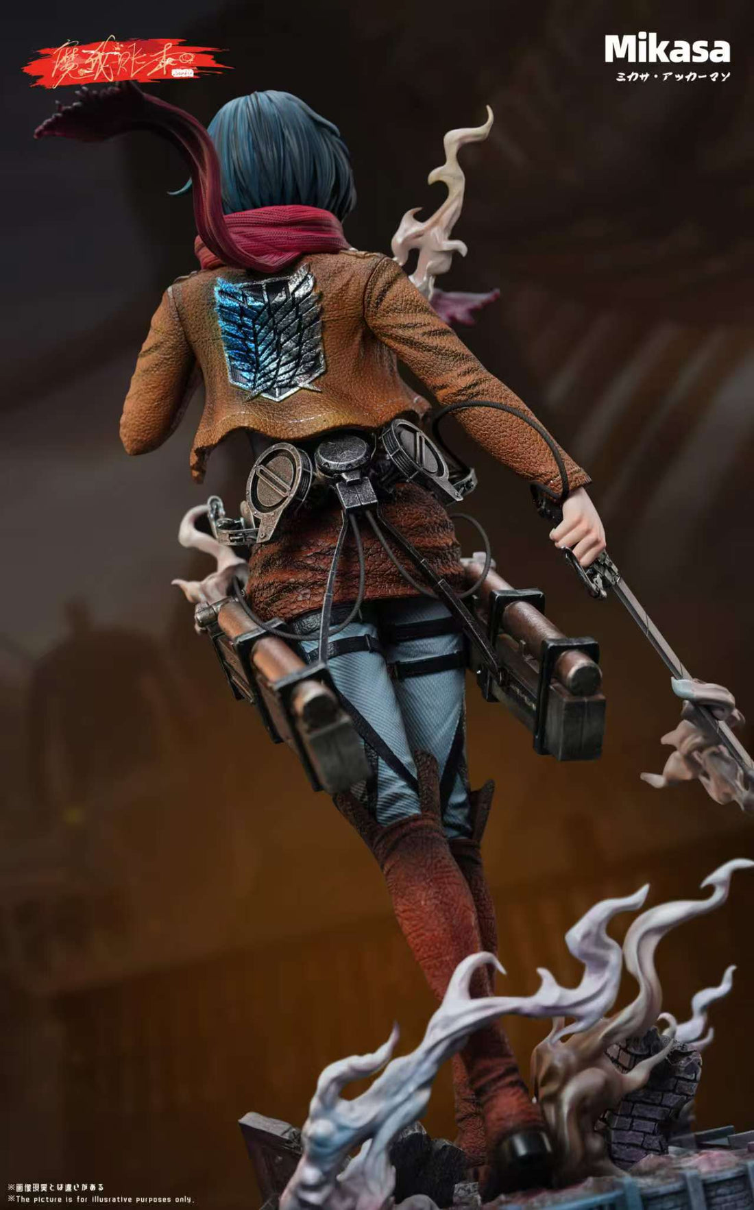 Attack on Titan MWZB Studio Mikasa Ackerman Resin Statue