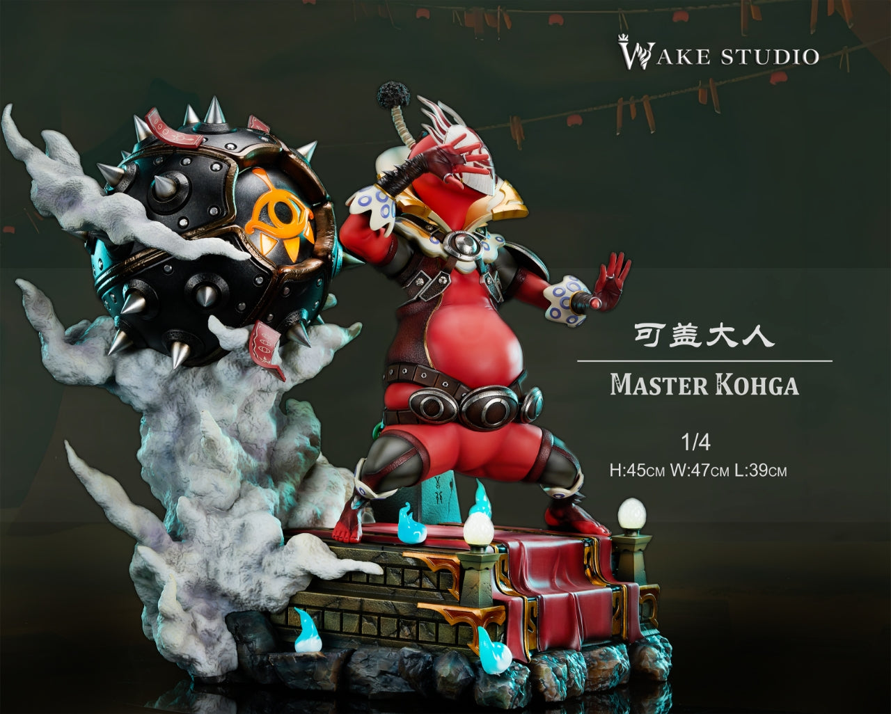 The Legend of Zelda Wake Studio Master Kohga Resin Statue