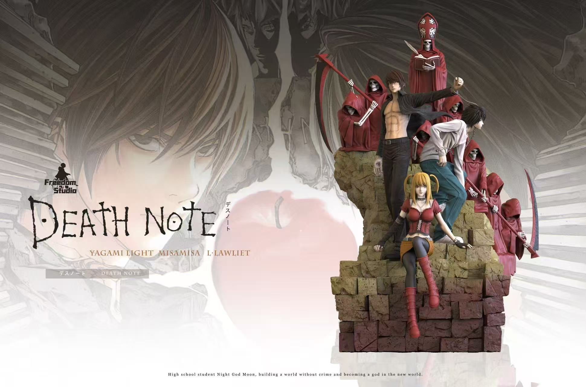 Death Note Freedom Studio Light Yagami x L x Misa Amane