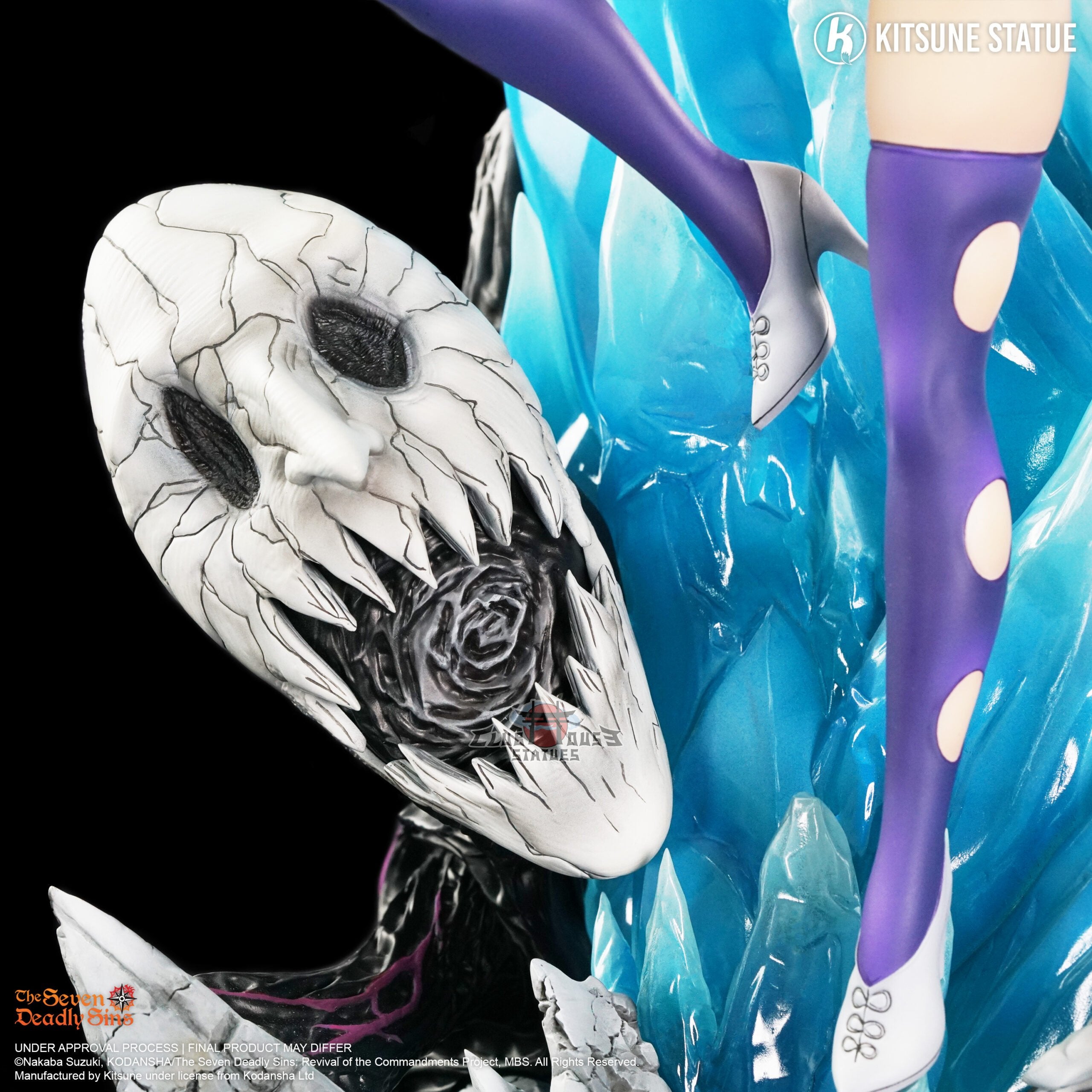 The Seven Deadly Sins Kitsune Studio Merlin – ClubHouse Statues