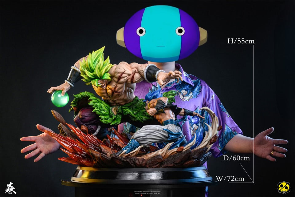 Dragon Ball YAN Studio x 2% Studio Broly VS Gogeta – ClubHouse Statues Dragon Ball YAN Studio x 2% Studio Broly VS Gogeta – ClubHouse Statues