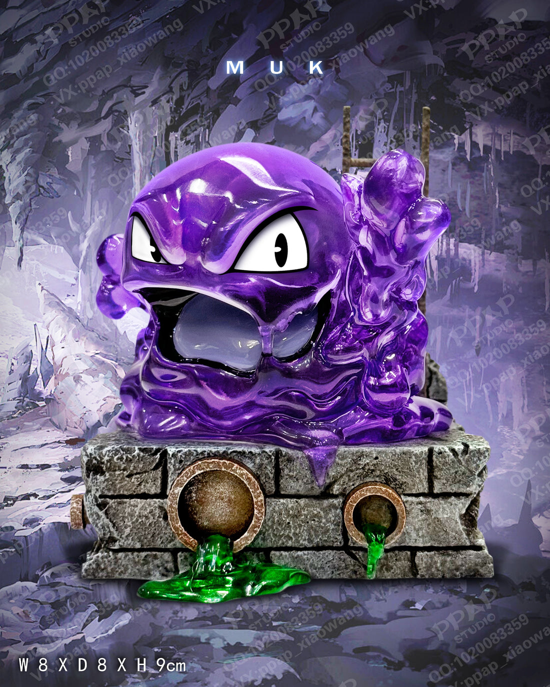 Pokemon PPAP Studio Muk Resin Statue
