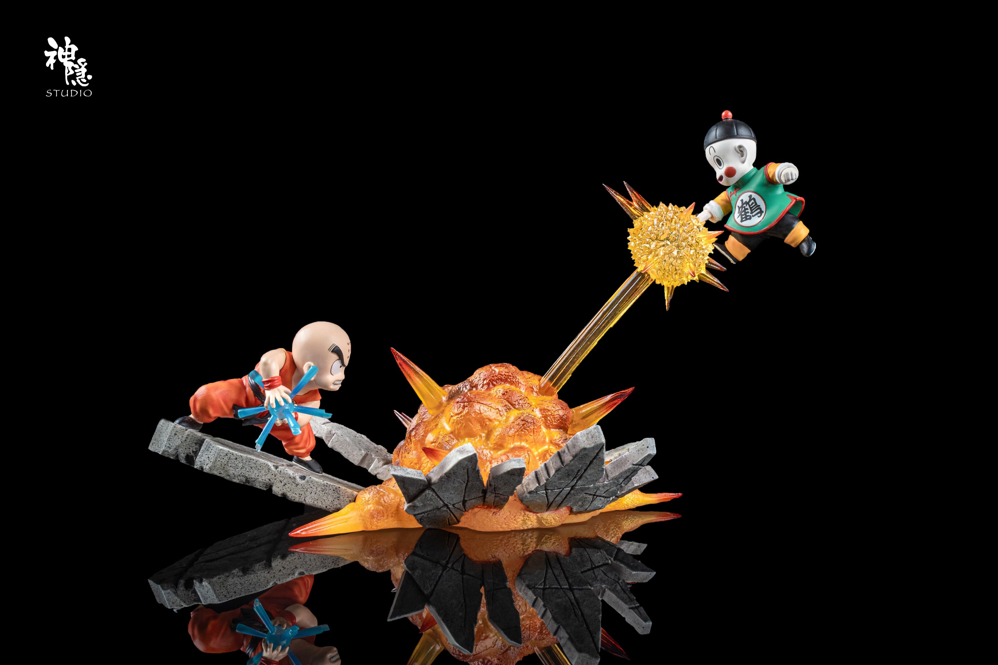 Dragon Ball ShenYin Studio Chaoz VS Krillin Resin Statue