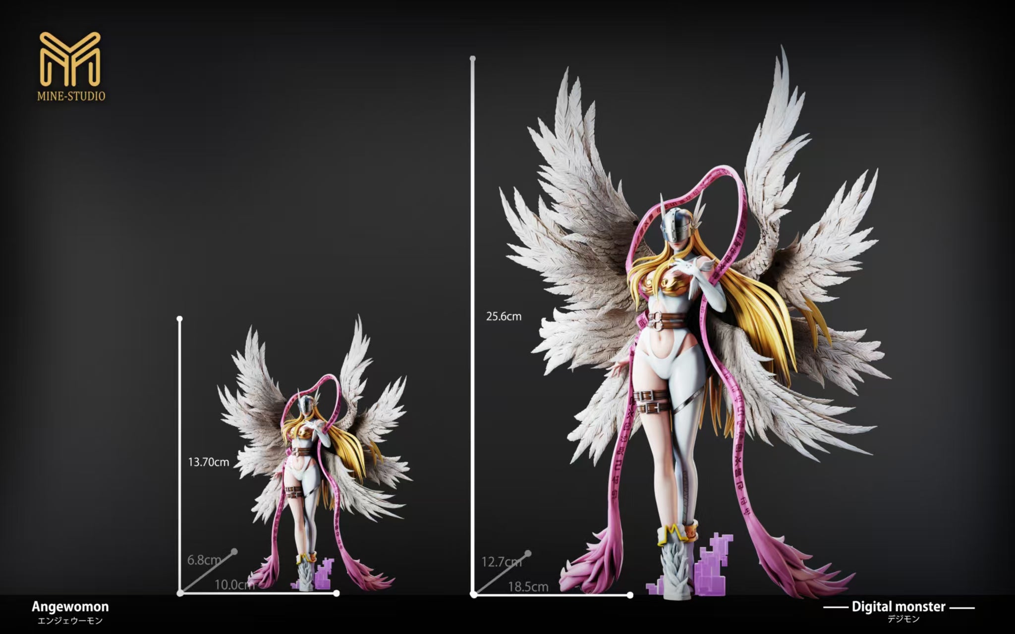 Digimon MINE Studio Angewomon – ClubHouse Statues