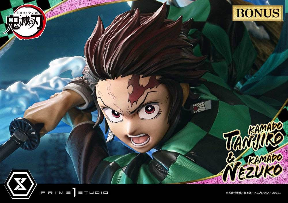 Demon Slayer Prime 1 Studio Kamado Tanjiro X Kamado Nezuko Resin Statue