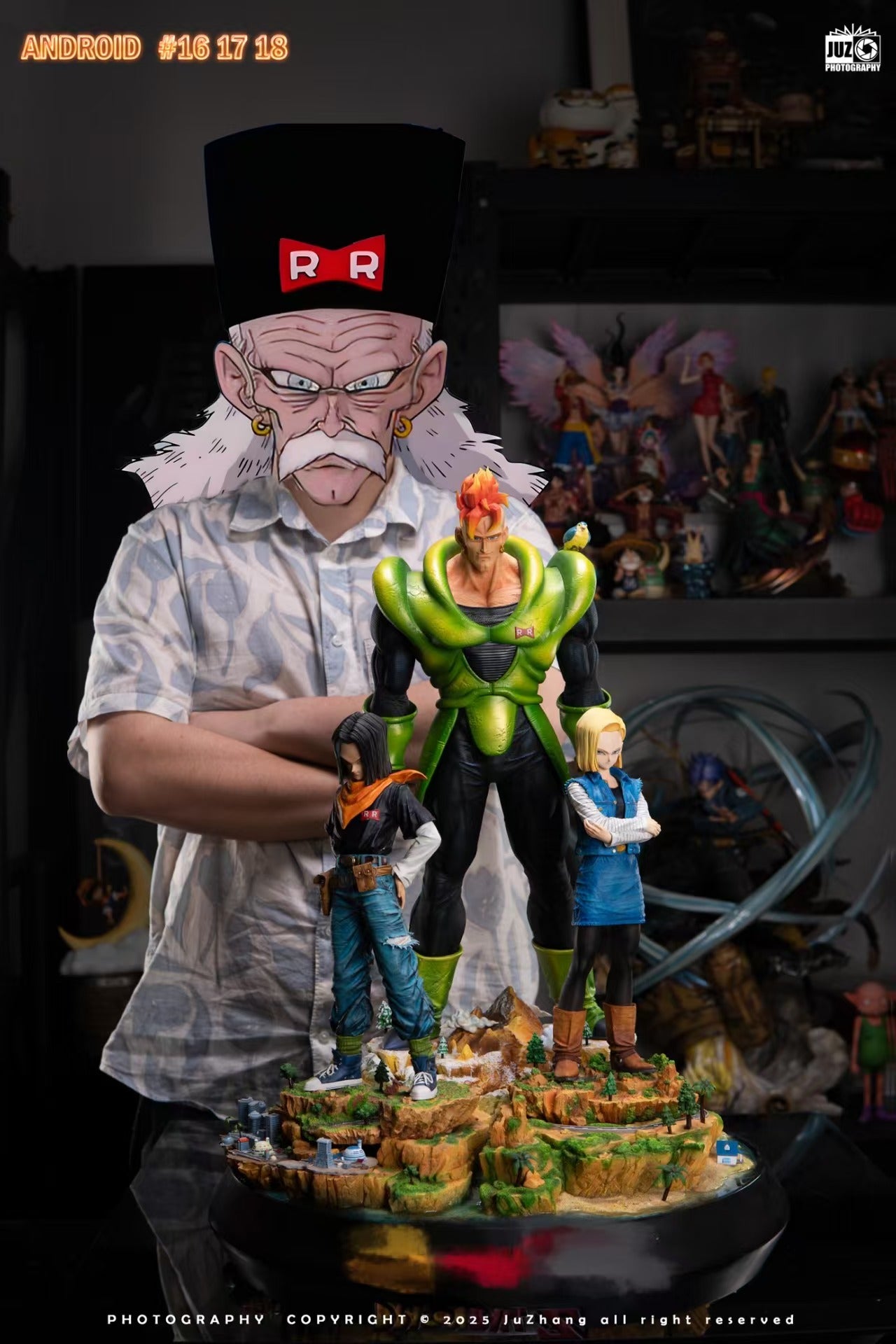 OG　ボールパークインアーリントン　スタジアムフィギュア Dragon Ball BP Studio Android 16 C16 – ClubHouse Statues