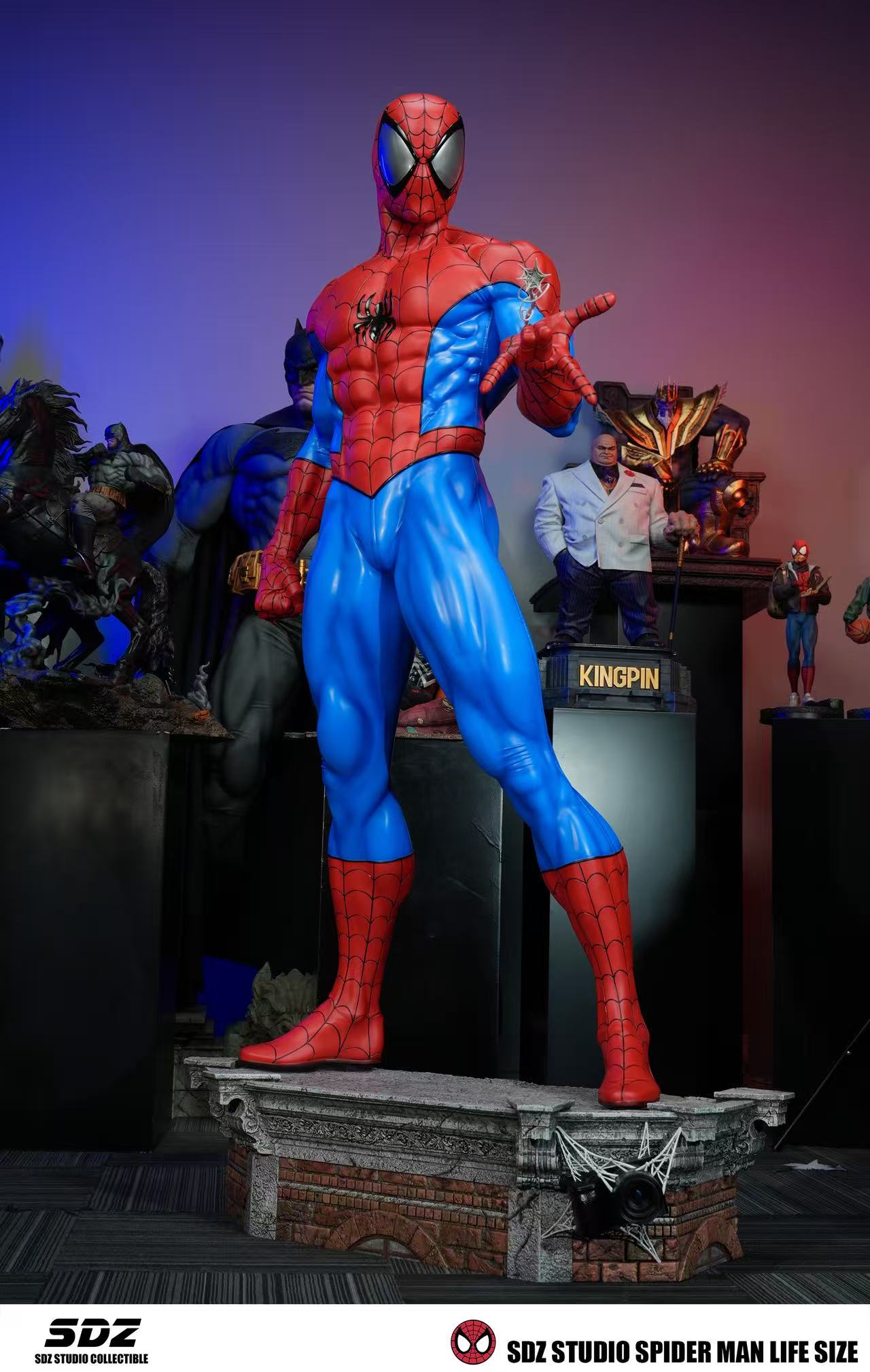 Marvel SDZ Studio Spider Man Life Size – ClubHouse Statues