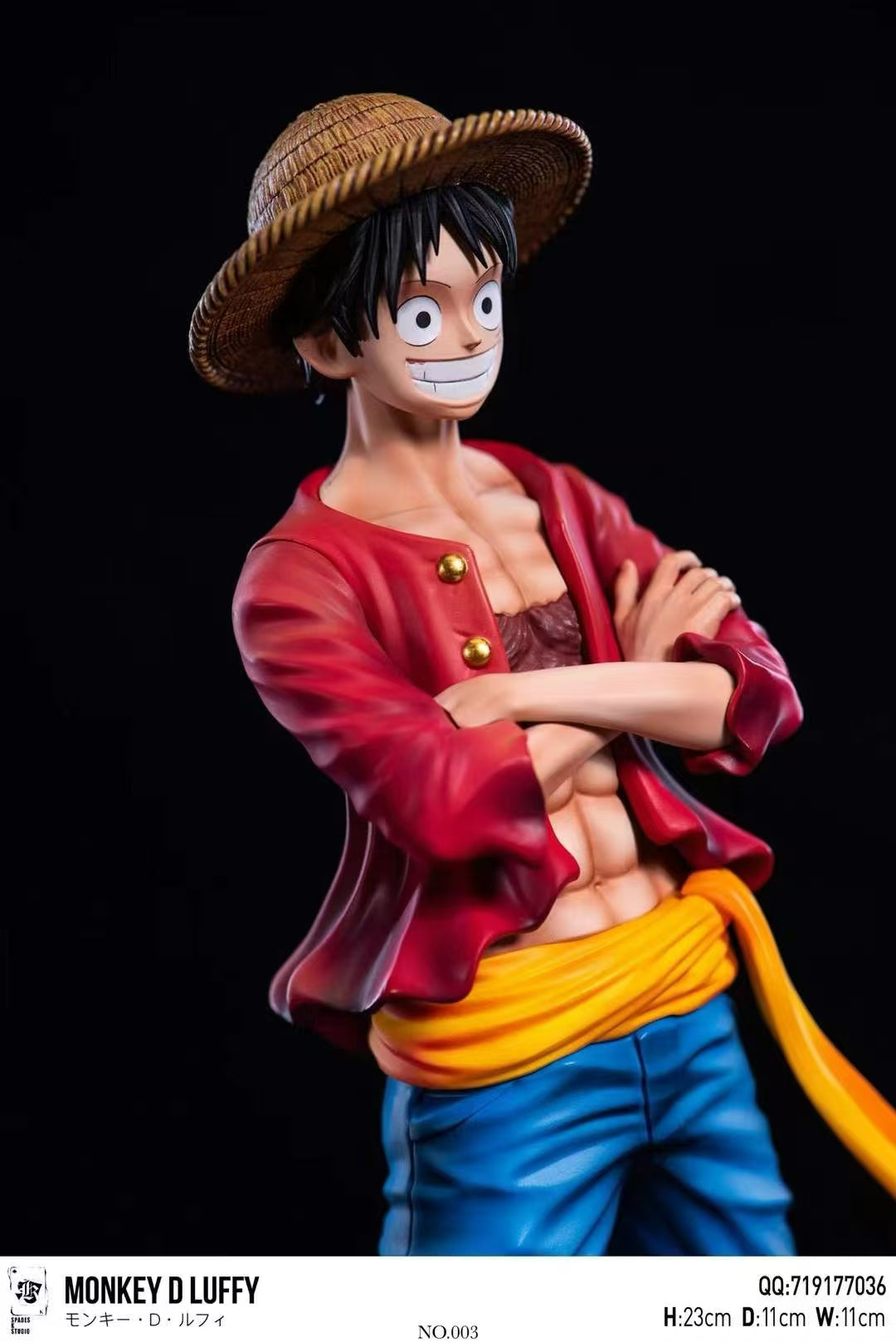 One Piece Spades K Studio Luffy Straw Hat – ClubHouse Statues