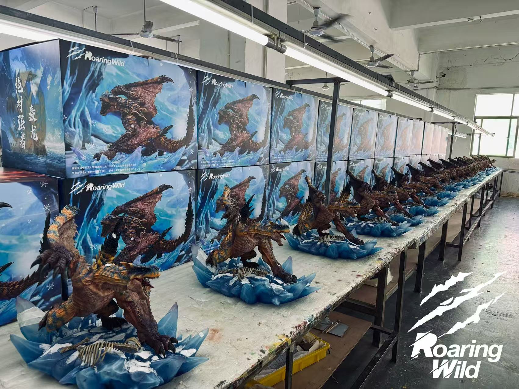 Monster Hunter Roaring Wild Studio Tigrex – ClubHouse Statues