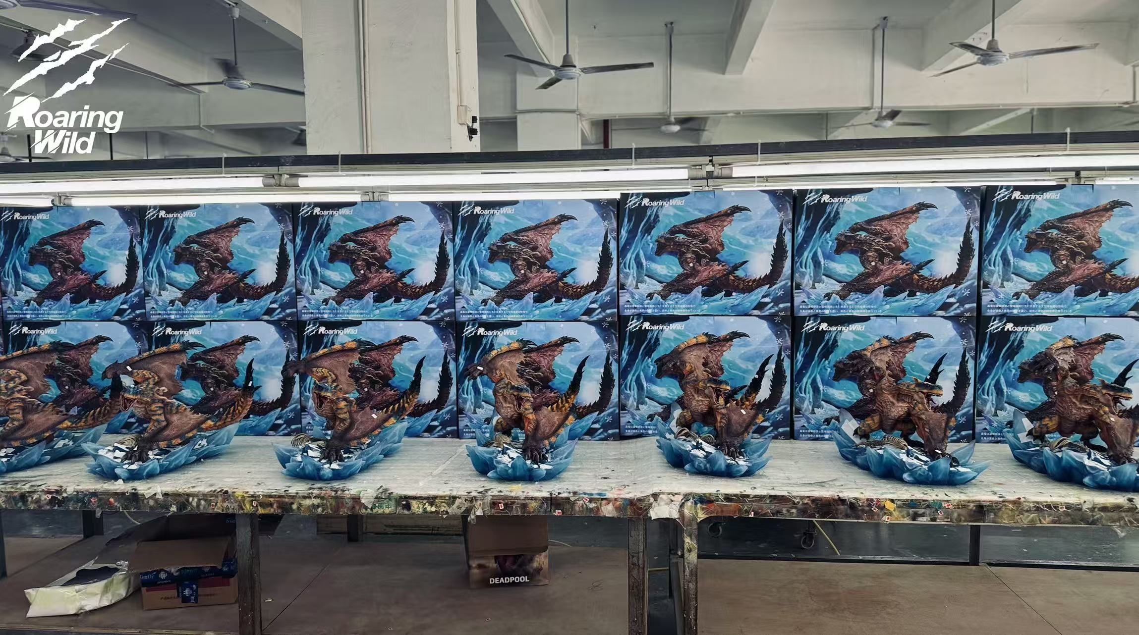 Monster Hunter Roaring Wild Studio Tigrex – ClubHouse Statues