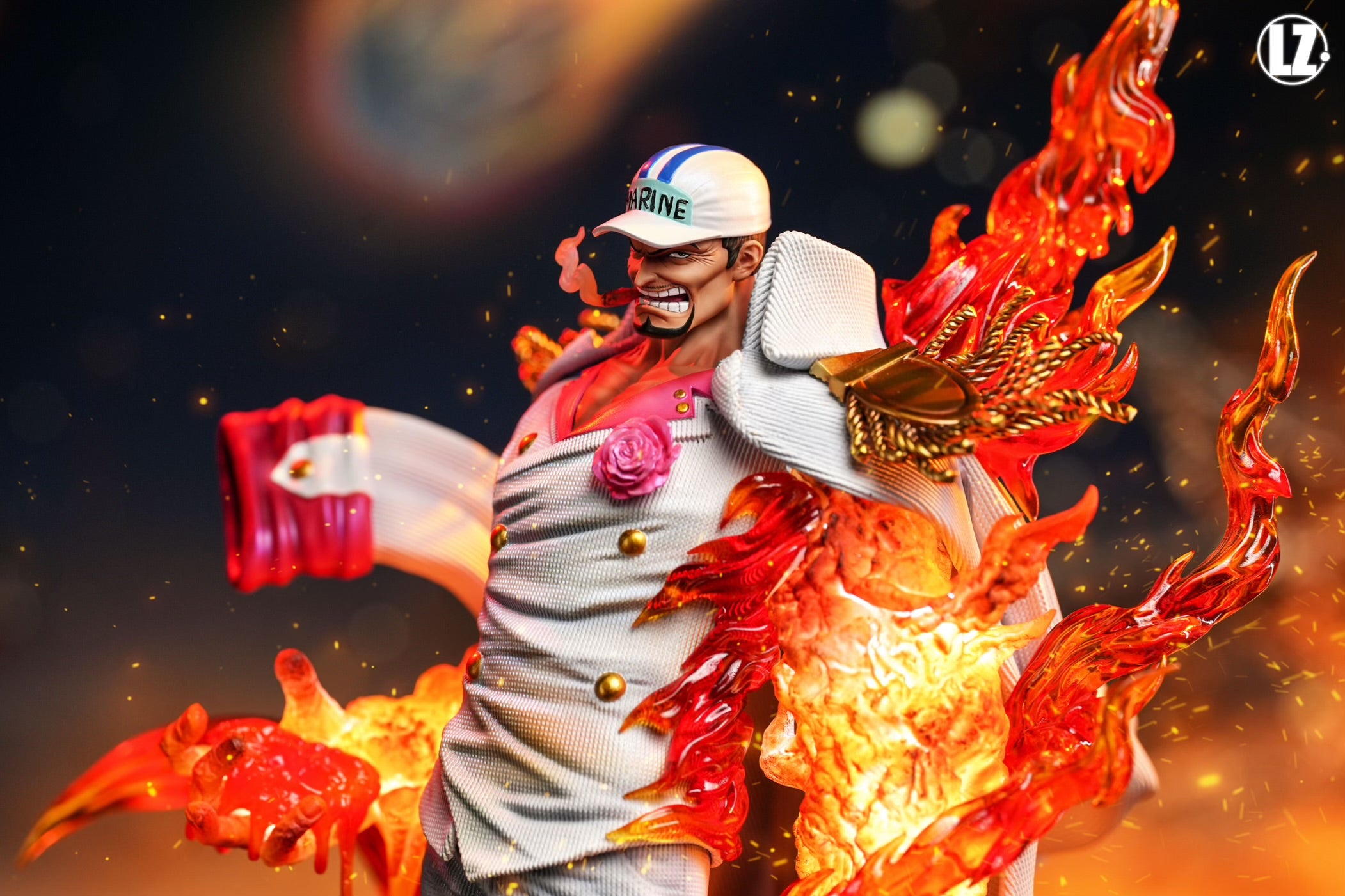 One Piece LZ Studio Sakazuki Akainu Resin Statue – ClubHouse Statues