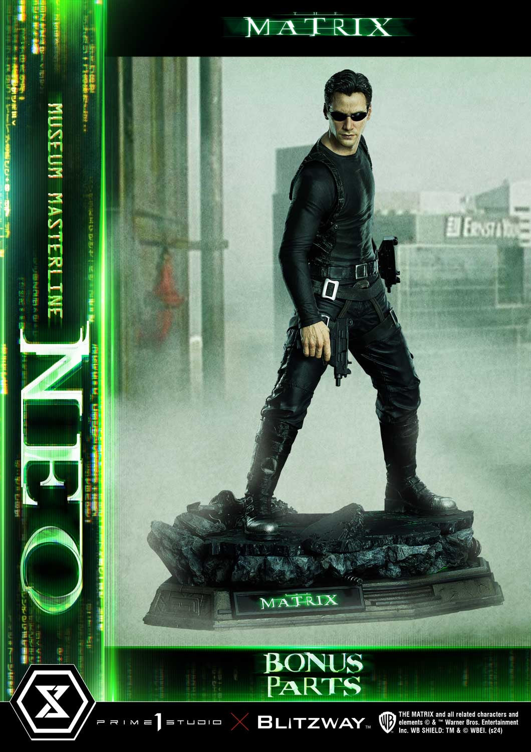 The Matrix Prime 1 x Blitzway Studio Neo Licensed Resin Statue