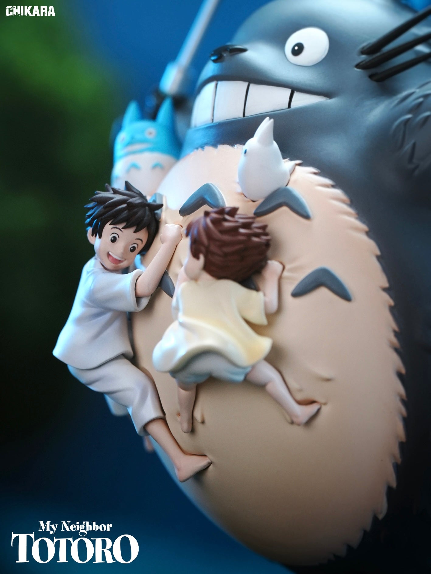 My Neighbor Totoro Chikara Studio Totoro Umbrella Resin Statue
