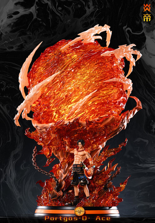One Piece LX Studio Ace Fireball Resin Statue – ClubHouse Statues