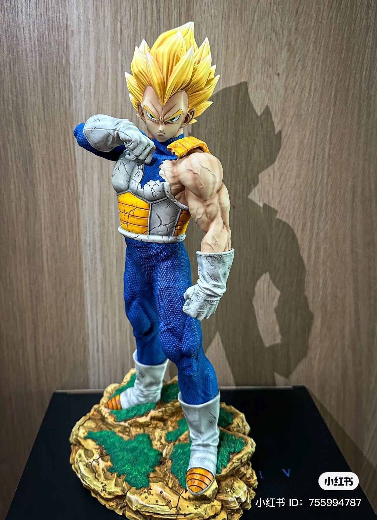 Grande Figurine Dragon Ball Vegeto SSB PVC 40cm - Statue Collection Manga 2023 Sans Marque