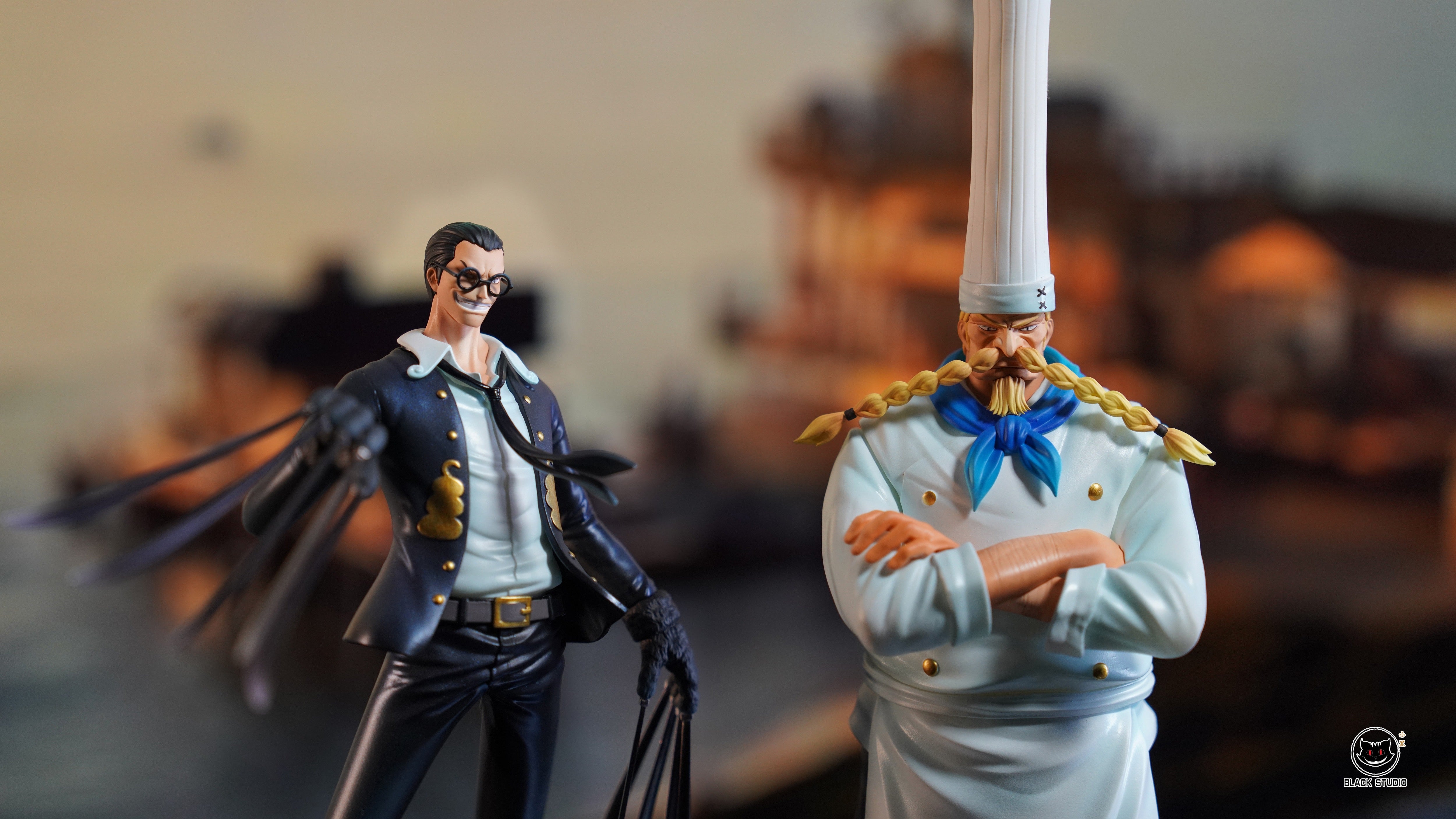 One Piece Black Studio Kuro x Zeff Resin Statue – ClubHouse Statues