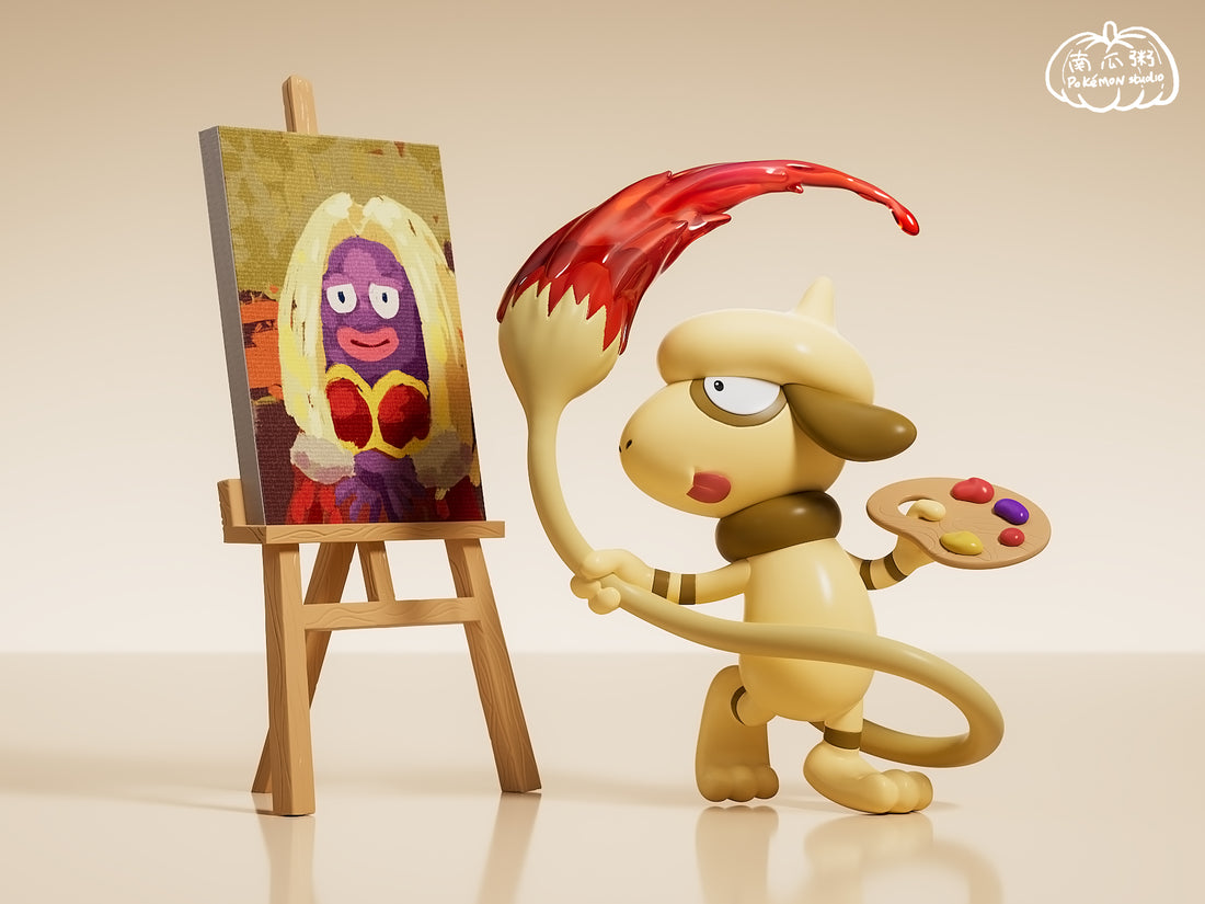 Pokémon Nan Gua Zhou Studio Smeargle Resin Statue