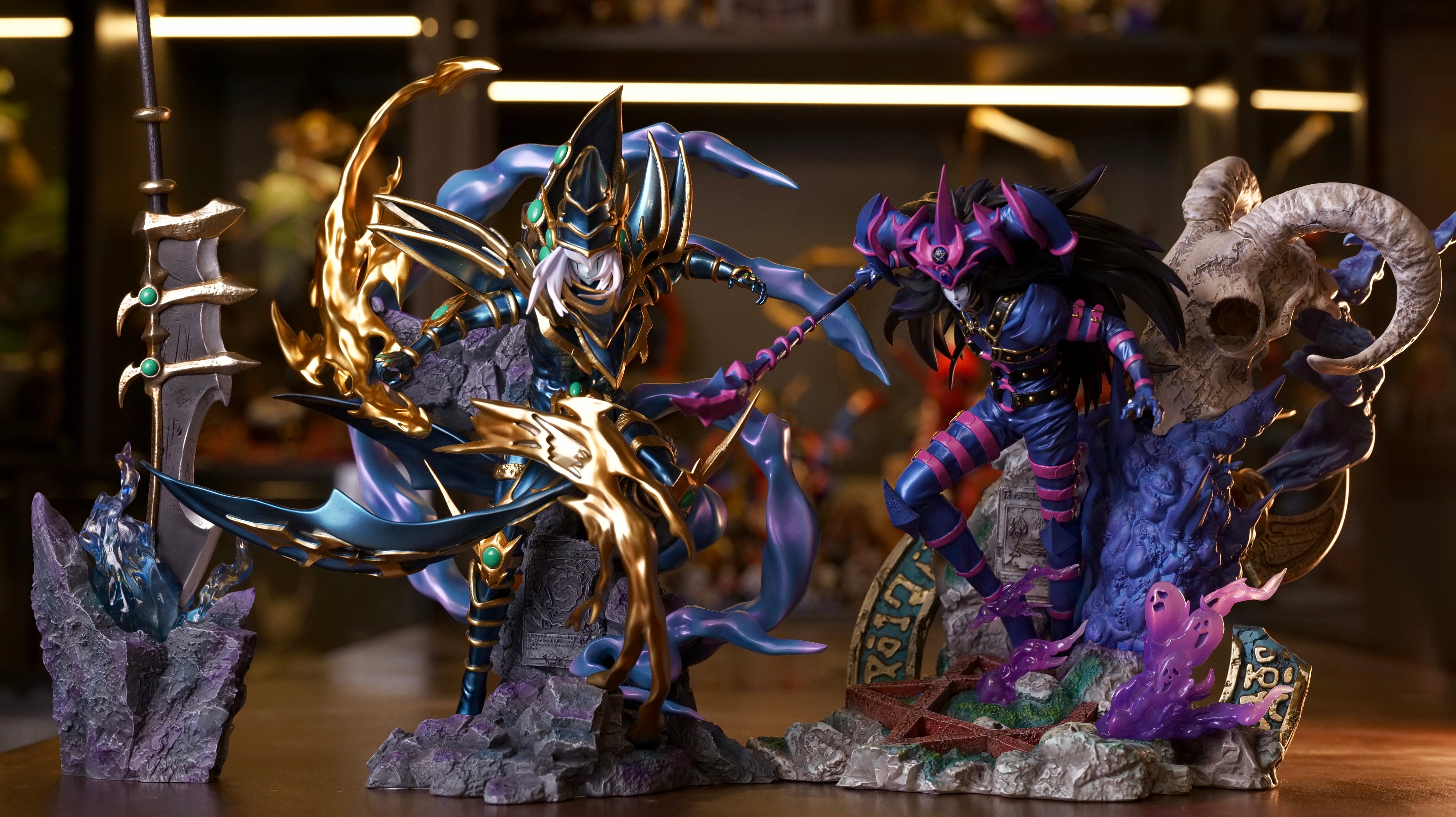 Yu Gi Oh Wasp Studio Dark Paladin x Black Magician of Chaos Resin