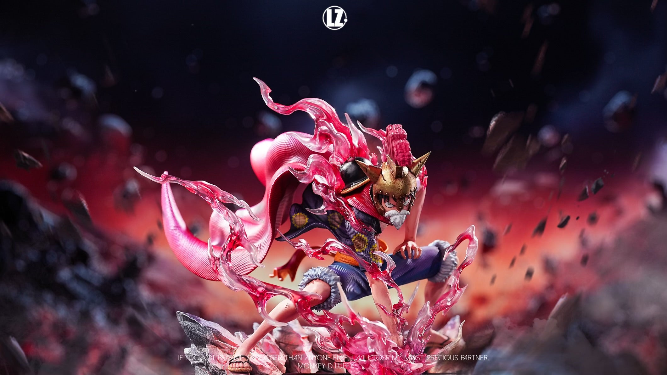 One Piece LZ Studio Gear 2 Luffy Resin Statue – ClubHouse Statues