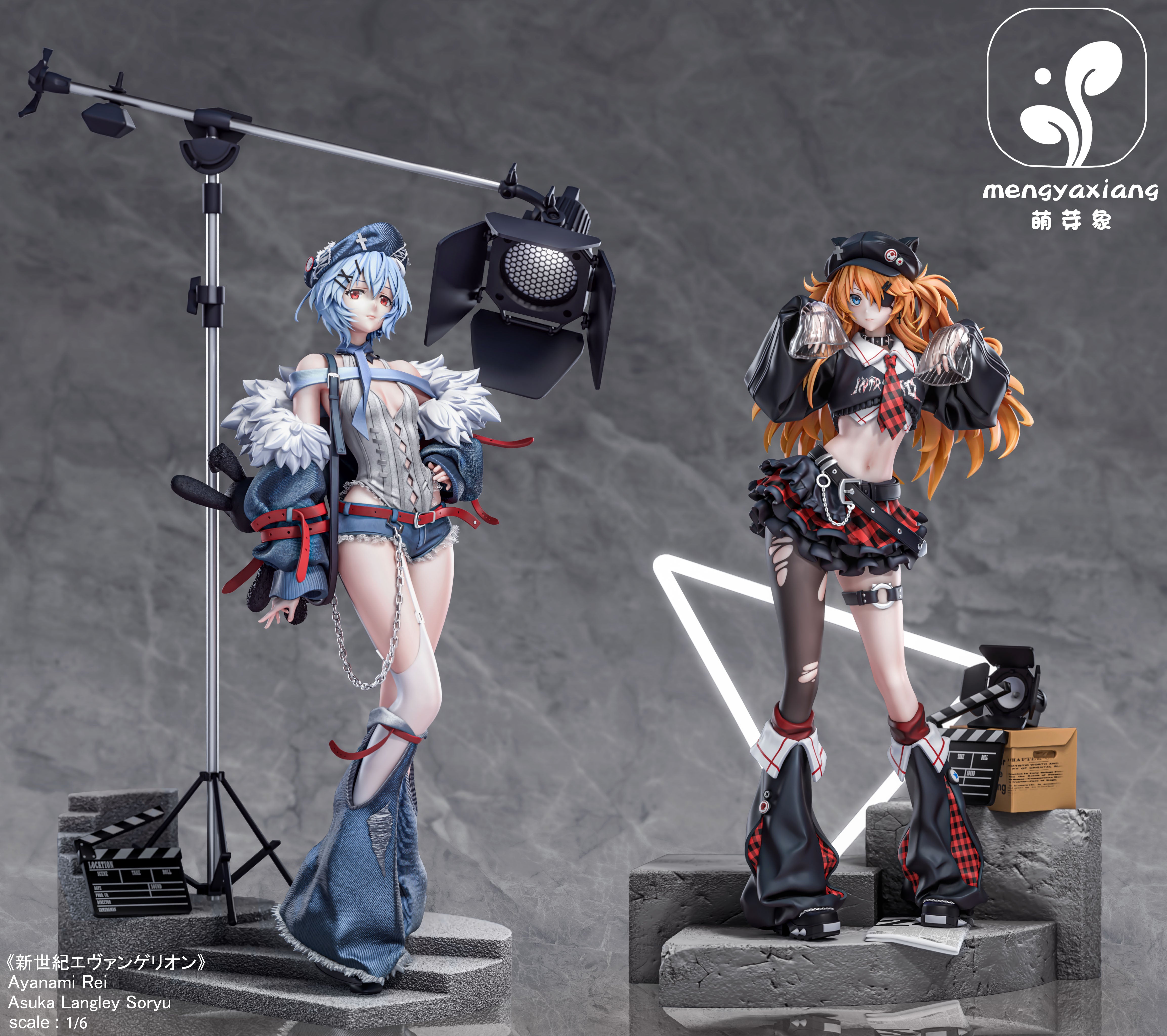Neon Genesis Evangelion Meng Ya Xiang Studio Soryu Asuka Langley x