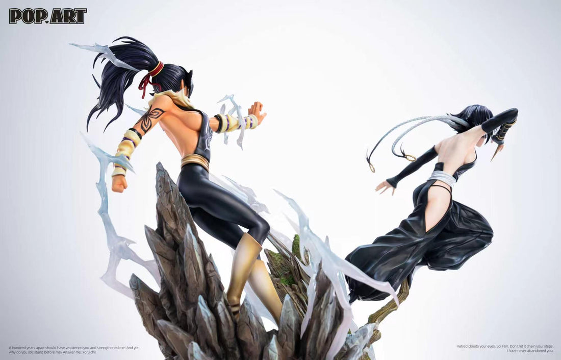 Bleach POP ART Studio Soi Fon x Yoruichi Shihouin