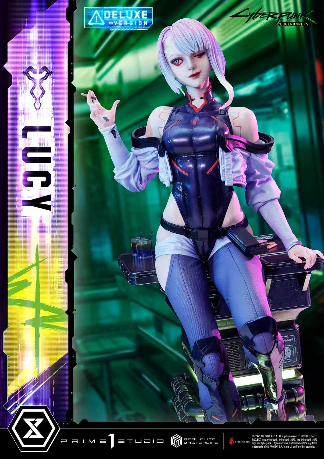 Cyberpunk Prime 1 Studio Edgerunners Lucy Licensed Resin Statue