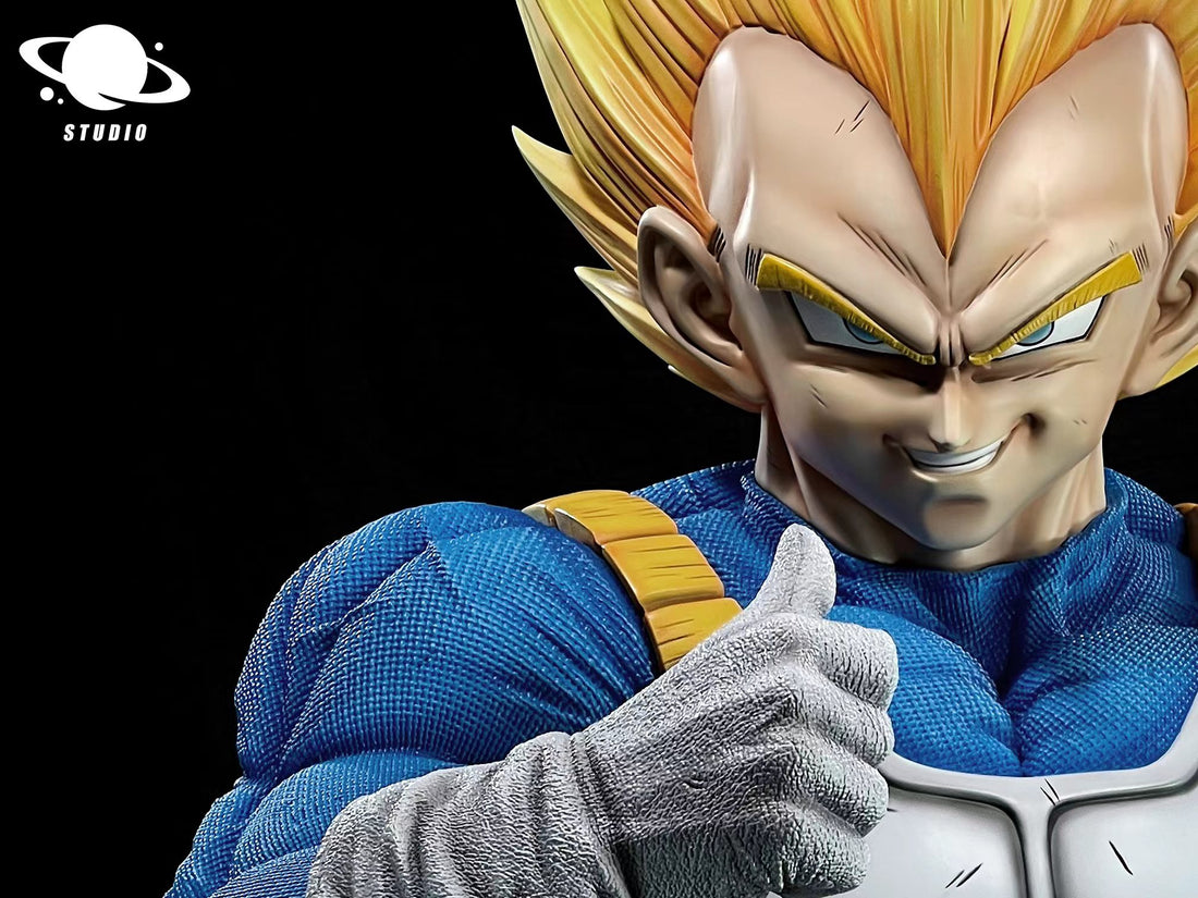 Dragon Ball Star Dust Studio Super Vegeta Life Size Bust Resin Statue