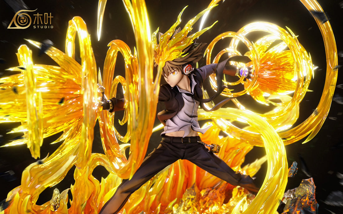 Katekyo Hitman Reborn Konoha Studio Tsunayoshi Sawada Xbuner Resin Statue