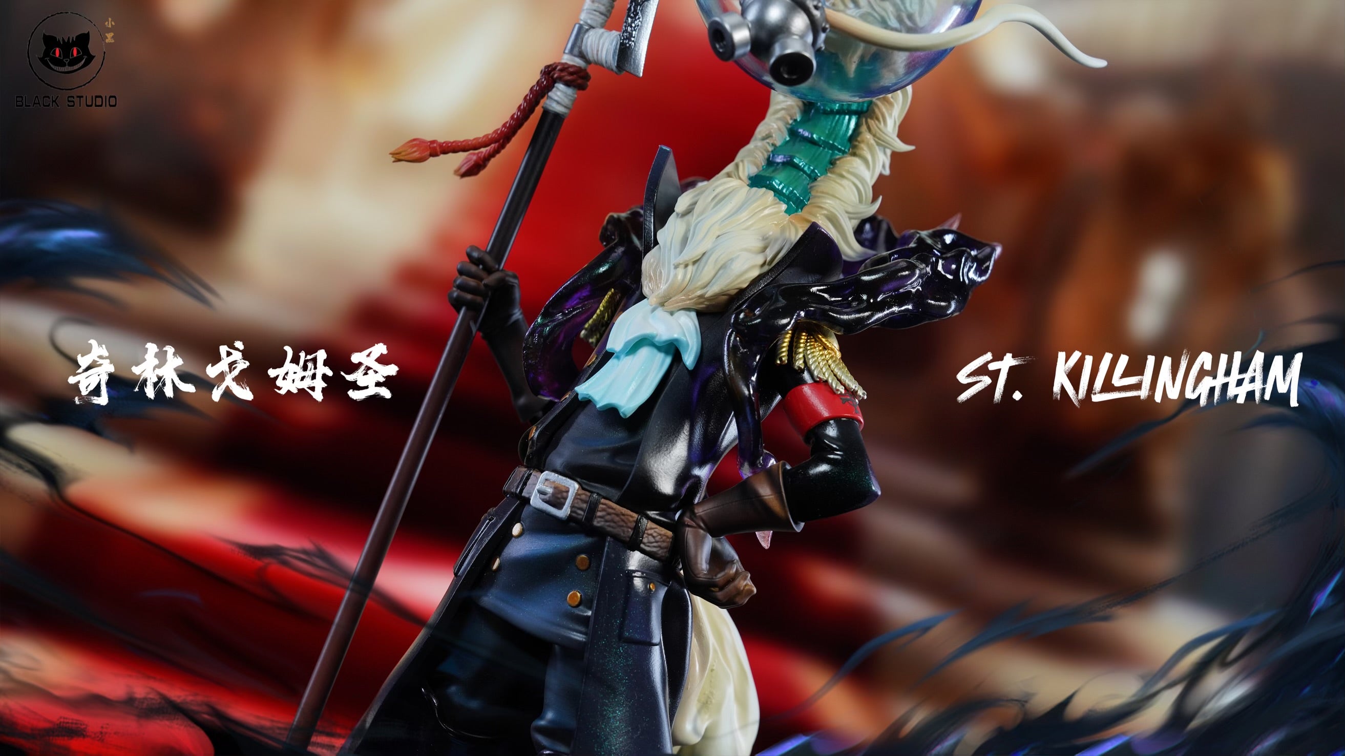 One Piece Black Studio St Killingham x St Sommers Resin Statue