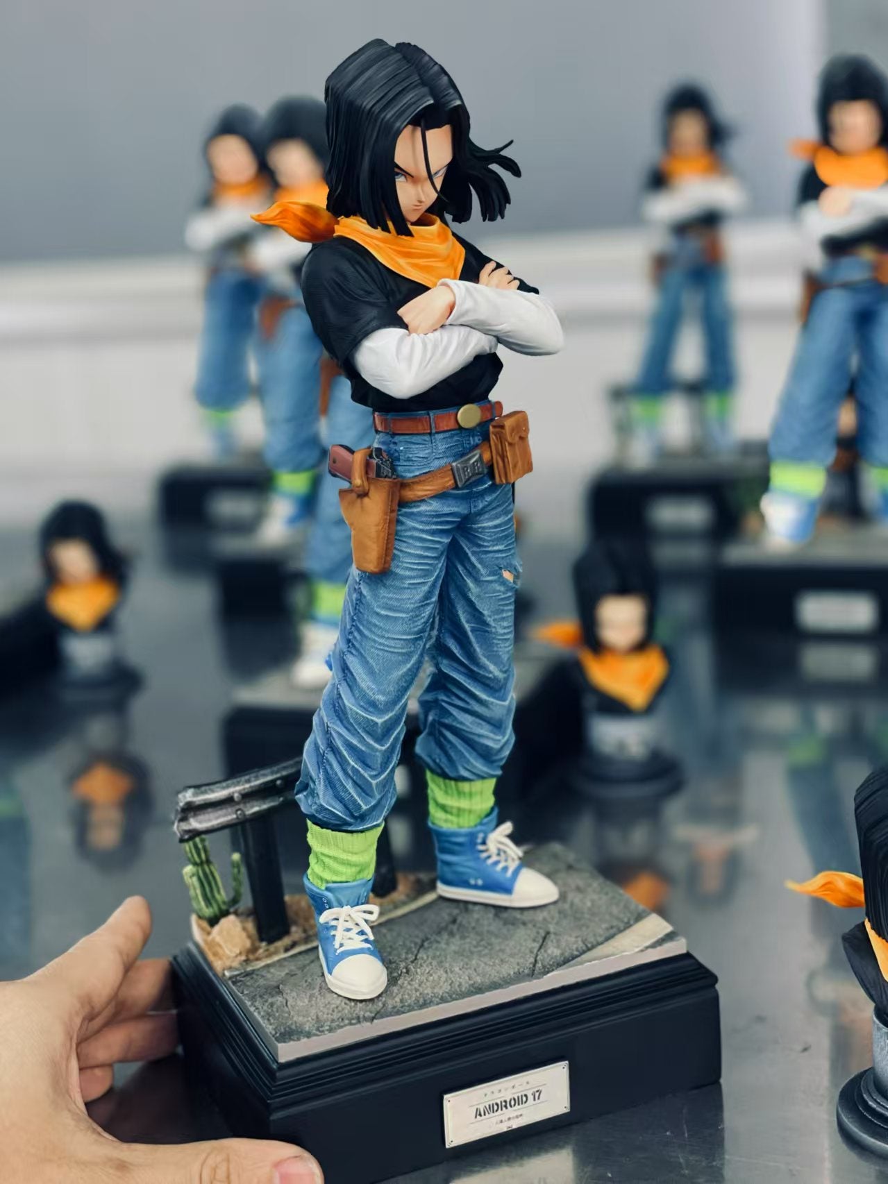 Dragon Ball Infinite Studio Androids C16 C17 C18 – ClubHouse Statues