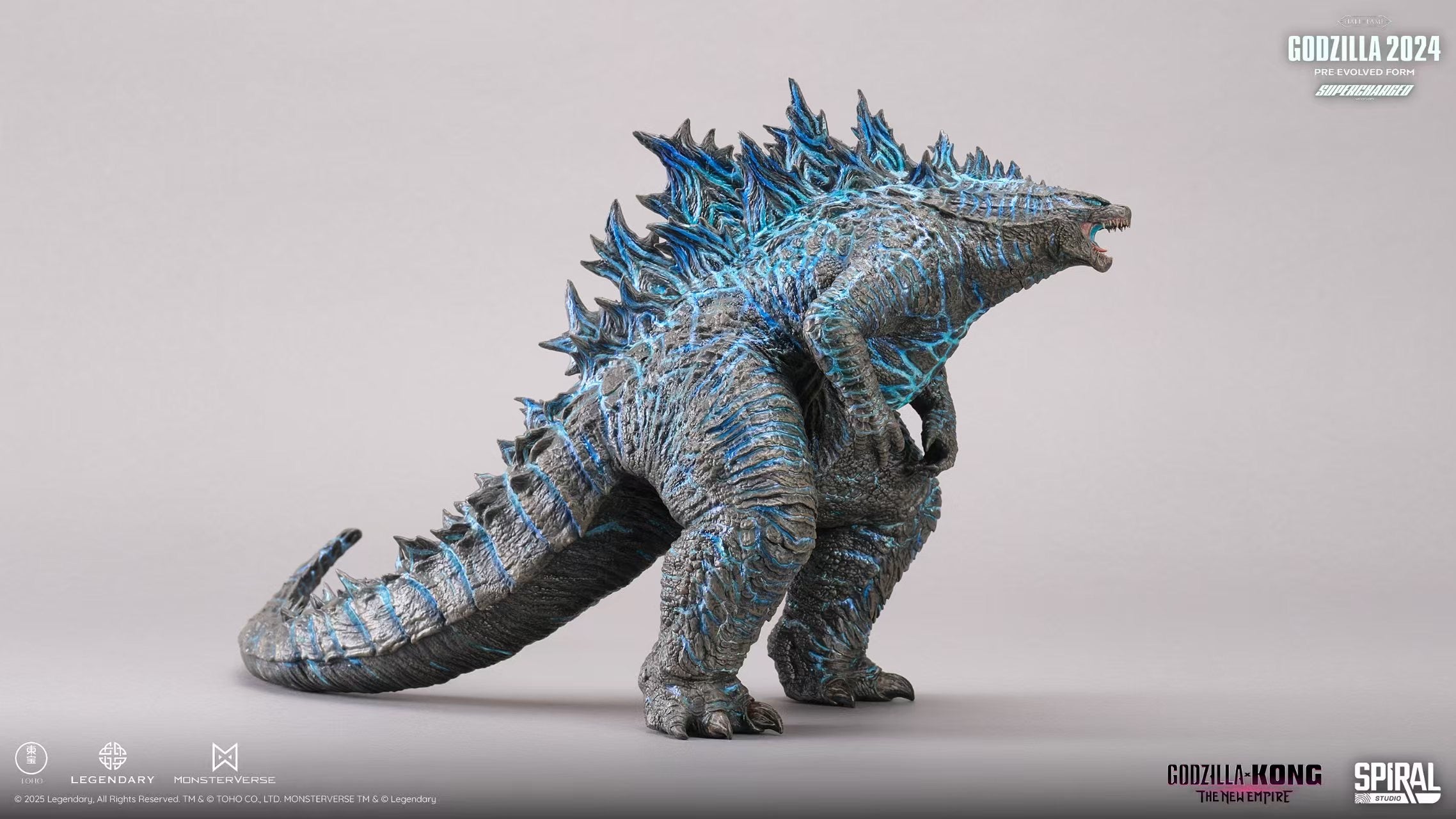 Godzilla Spiral Studio Pre-Evolved Form Supercharged Version