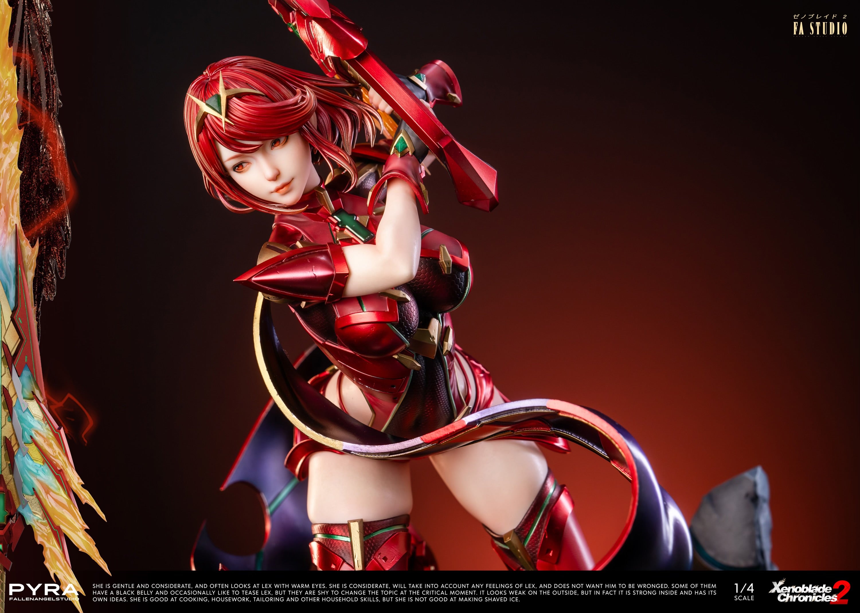 Xenoblade Chronicles 2 FA Studio Pyra Resin Statue – ClubHouse Statues