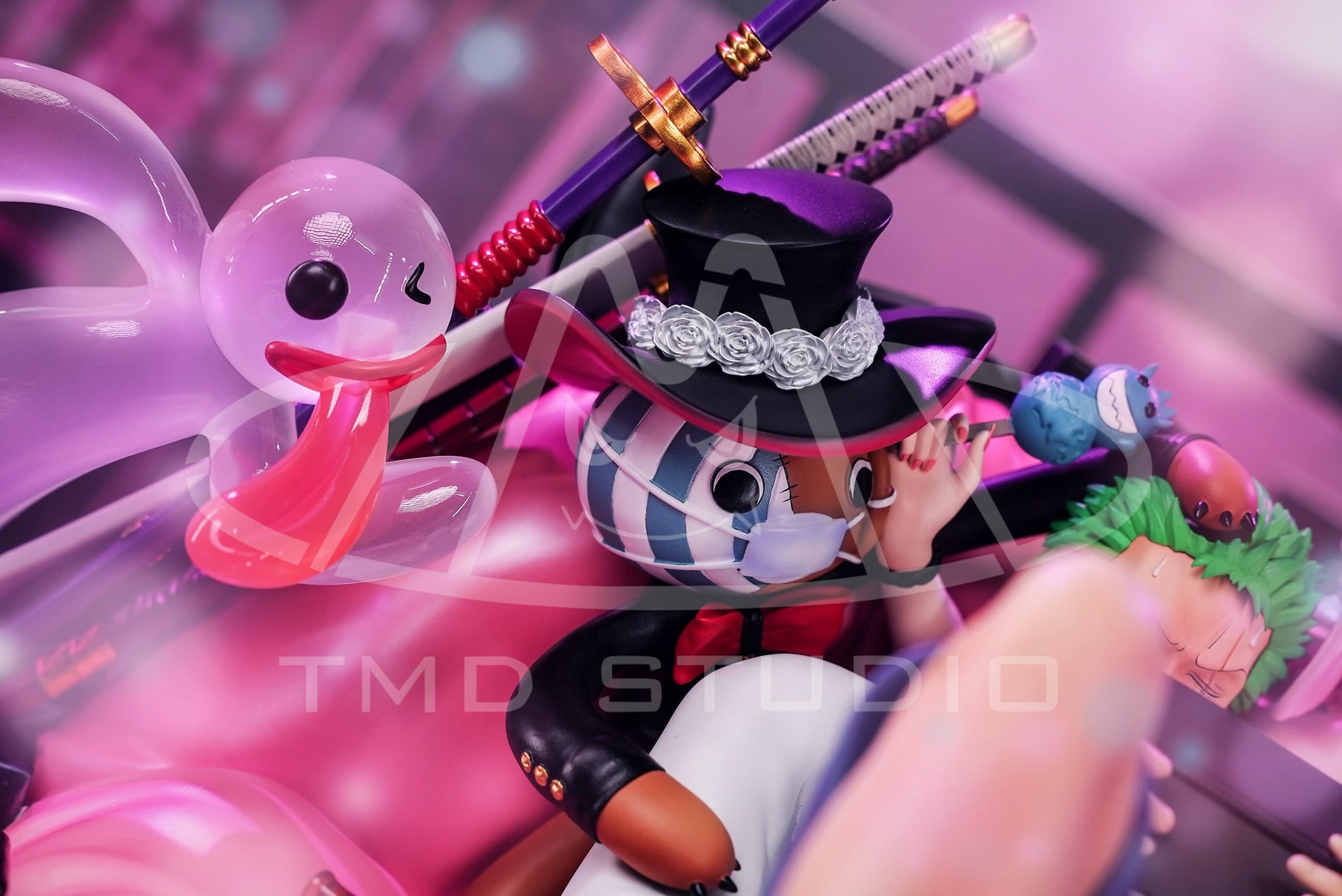 One Piece TMD Studio Roronoa Zoro x Perona Resin Statue