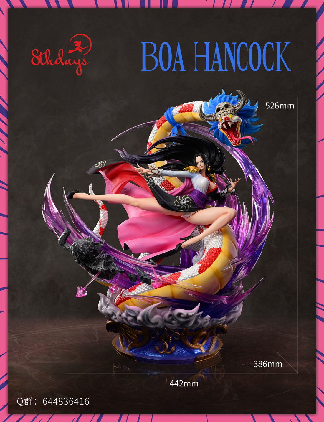 One Piece 8th Days Studio Boa Hancock Resin Statue