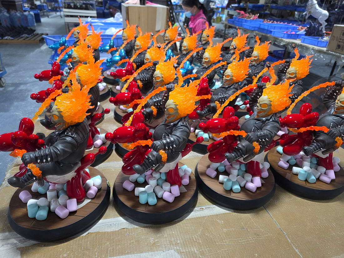 Marvel Co Kawaii Studio Special Edition Ghost Rider Resin Statue