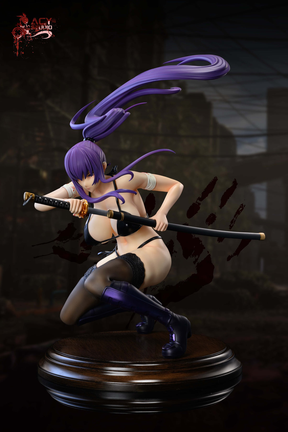 Highschool Of The Dead ACY Studio Busujima Saeko Resin Statue