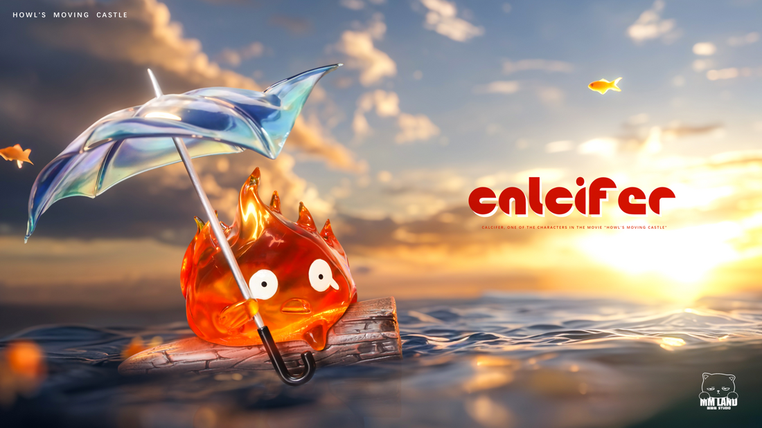 Howls Moving MMLAND Studio Calcifer Resin Statue