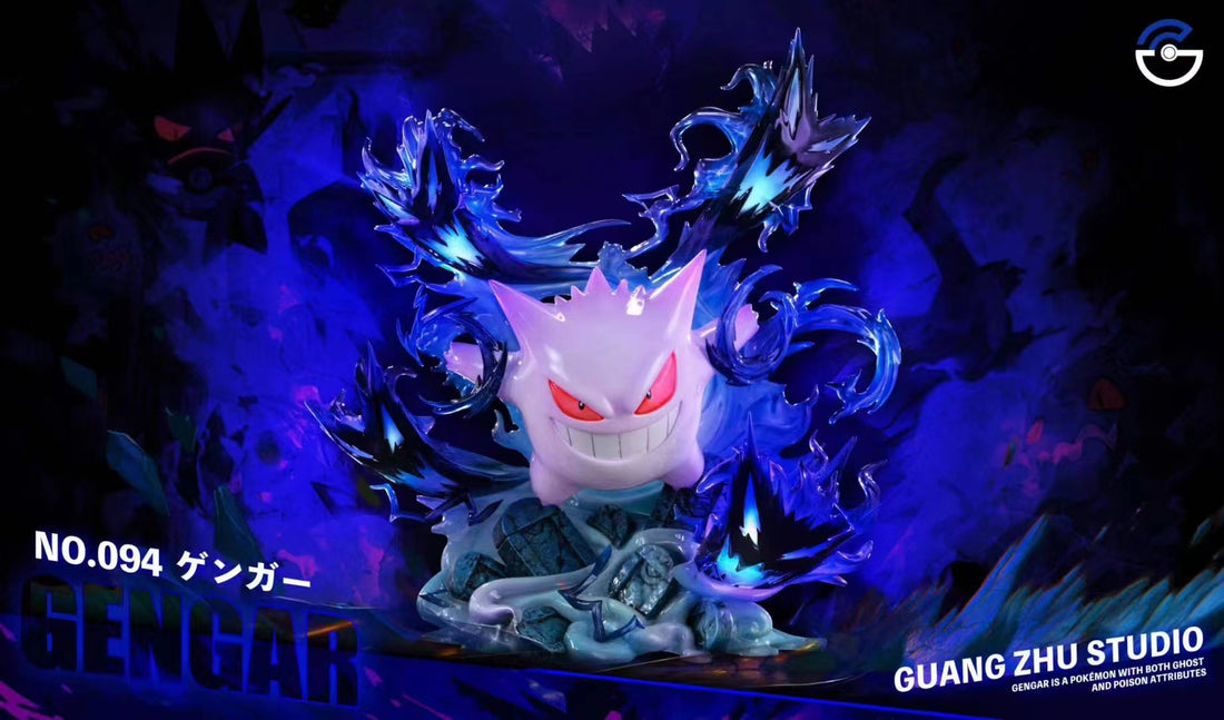 Pokemon Guangzhu Studio Gengar Resin Statue