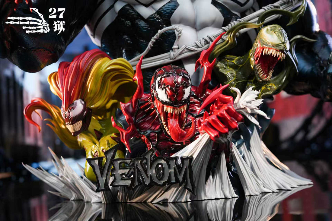 Marvel 27abyss Studio Venom Bust Resin Statue
