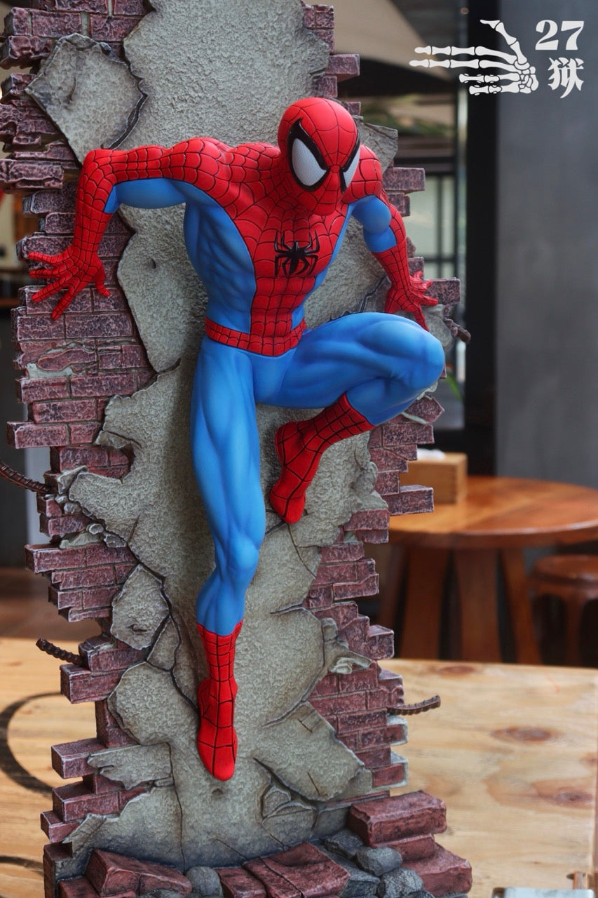 Marvel 27Abyss Studio SpiderMan Wall Climbing