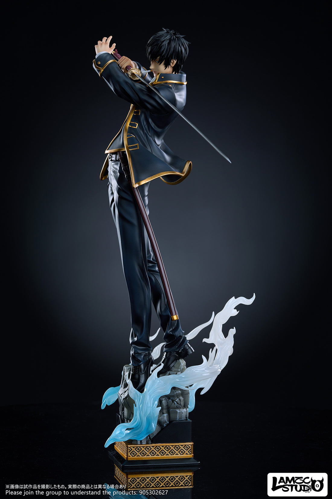 Gintama Lamzc Studio Hijikata Toushirou Resin Statue